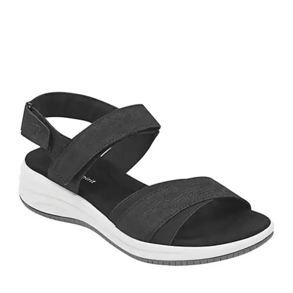 Easy Spirit Draco 3 Sandal Style #: SEDRACO3  Black Size 9M - NWT